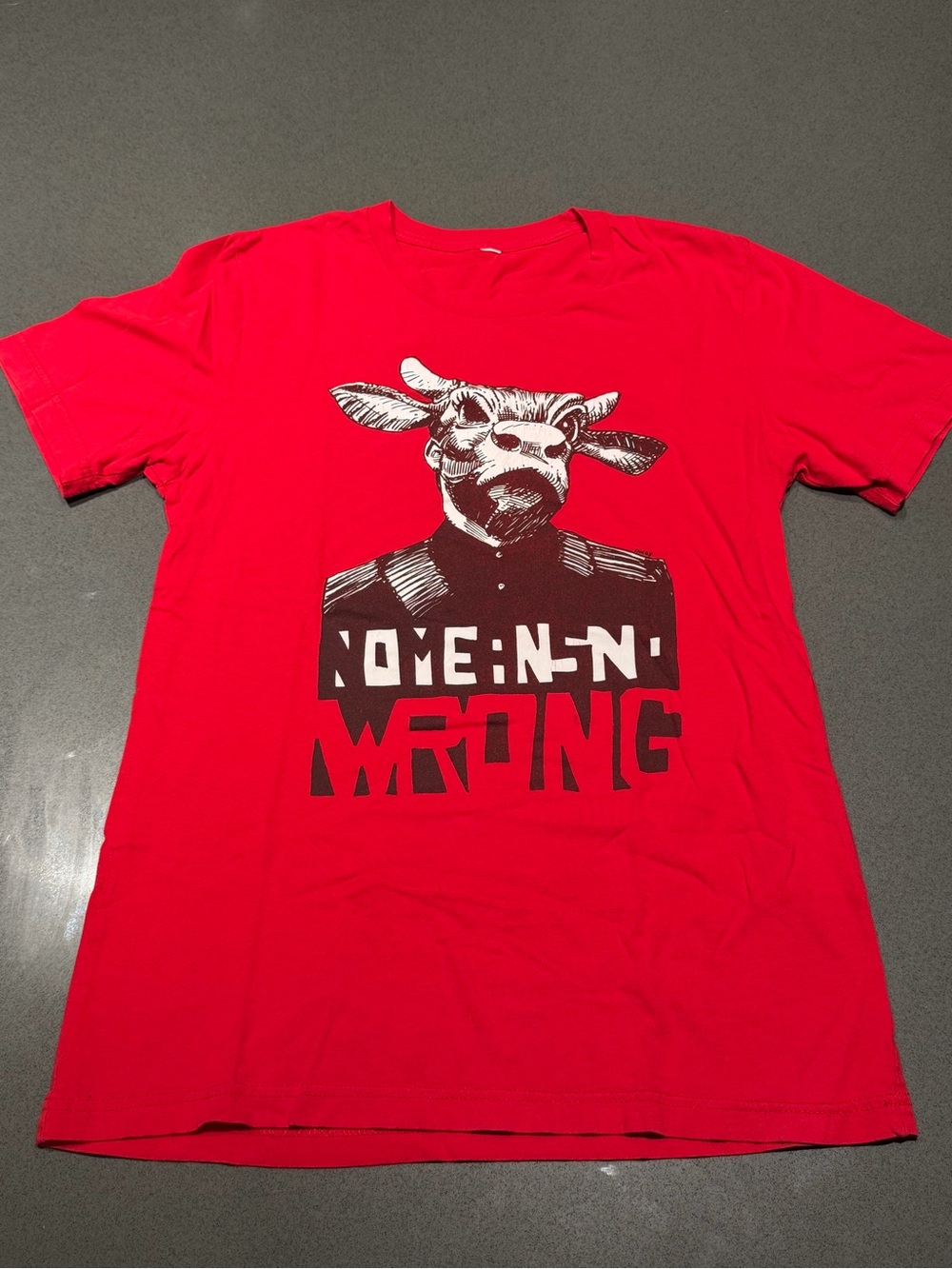 Limited Edition Vintage NoMeansNo Wrong T-shirt